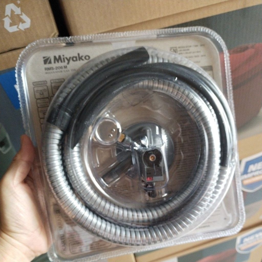 Selang Gas+Regulator  LPG Miyako RMS 206 M / RMS-206 M / RMS206M / RMS106M / RMS 206M