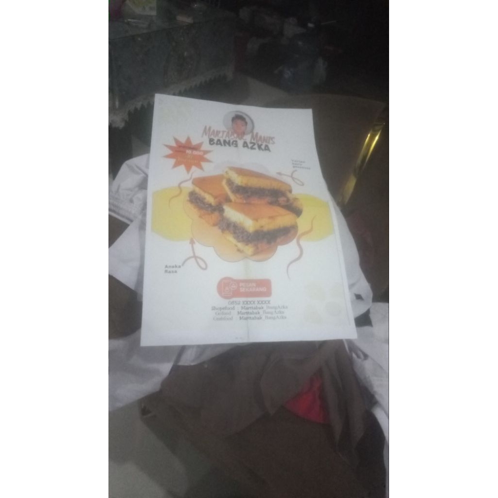 Jasa desain Brosur dll