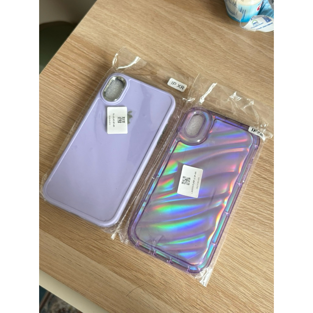 Casing Aesthetic for Iphone XR - Ungu,Lavender