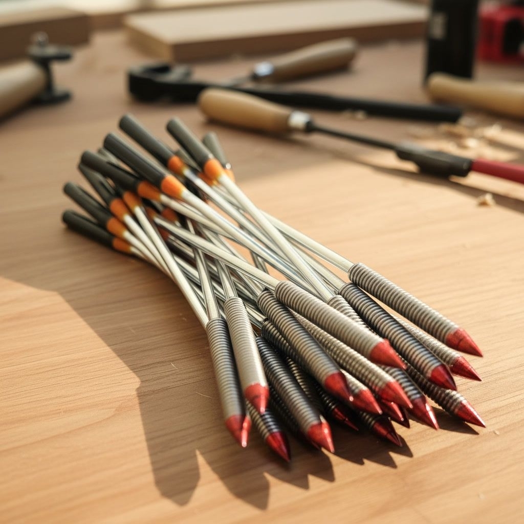 Paser Ikan 4mm timah (Isi 10 Biji) 8cm-14cm