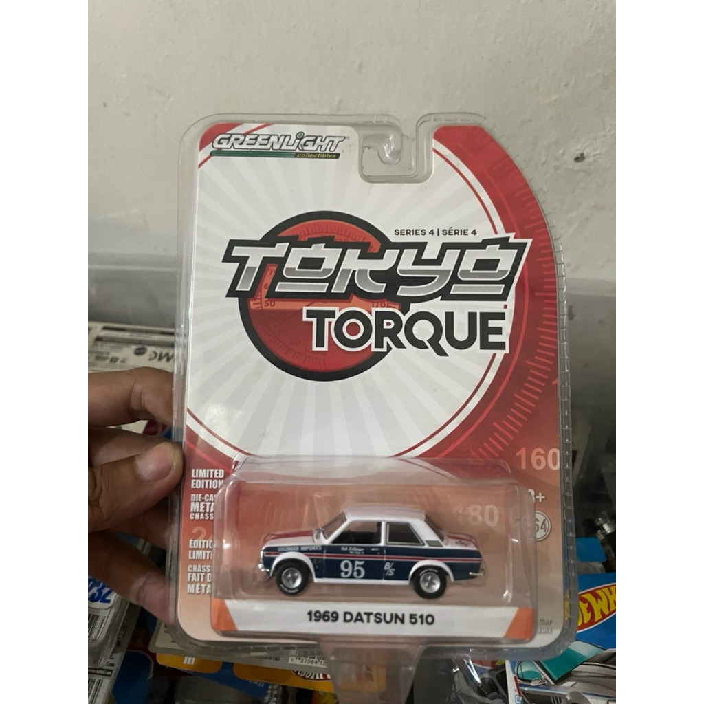 Greenlight Datsun 510 mobilan diecast