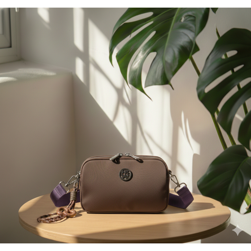 [EVE] SIGHMON - Tas Selempang Dompet Wanita FREE BAGCHARM Crossbody Bag