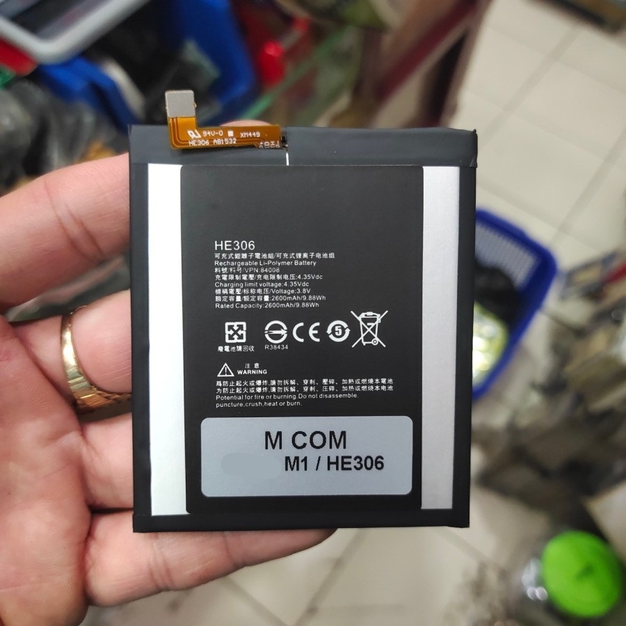 BATERAI HE306 / M1 baterai battery battle Batt mantap