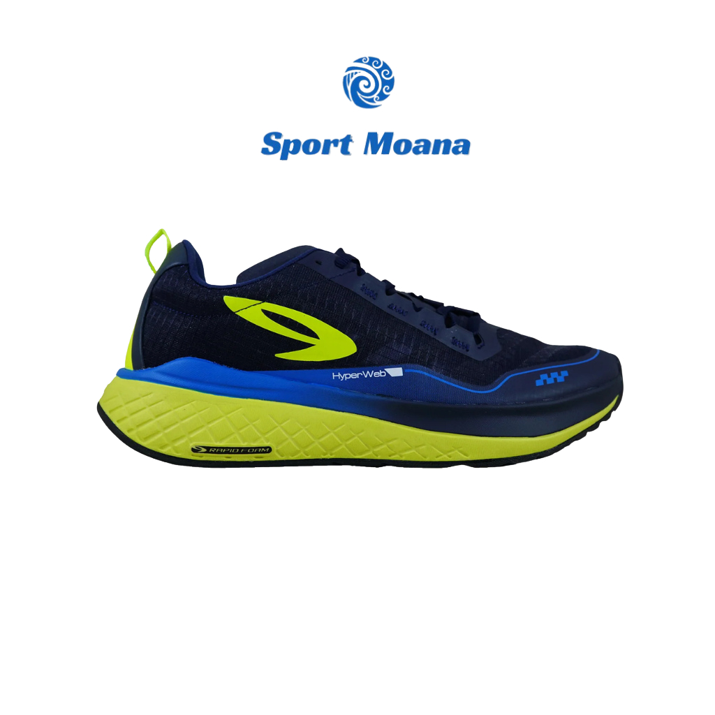 ULTRA EKIDEN 1.0 HITAM IRISH HIJAU NEON BIRU MUDA 910 NINETEN/SEPATU LARI ULTRA EKIDEN 910 NINETEN