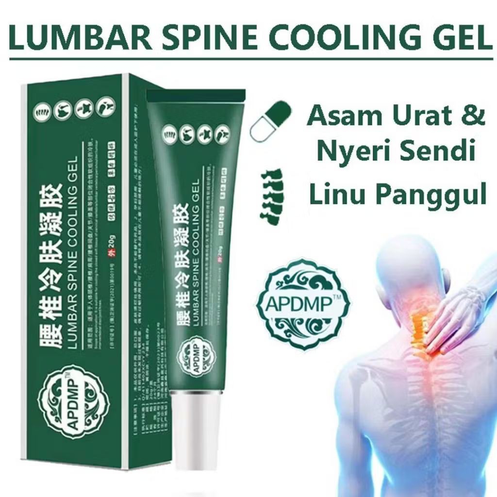 Lumbar spine gel Cream sakit punggung belakang lumbar Compress Gel  lumbar spine