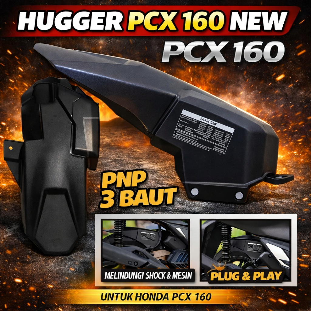 Spakbor Kolong PCX 160/SPAKBOR KOLONG PCX160 PNP 3 BAUT