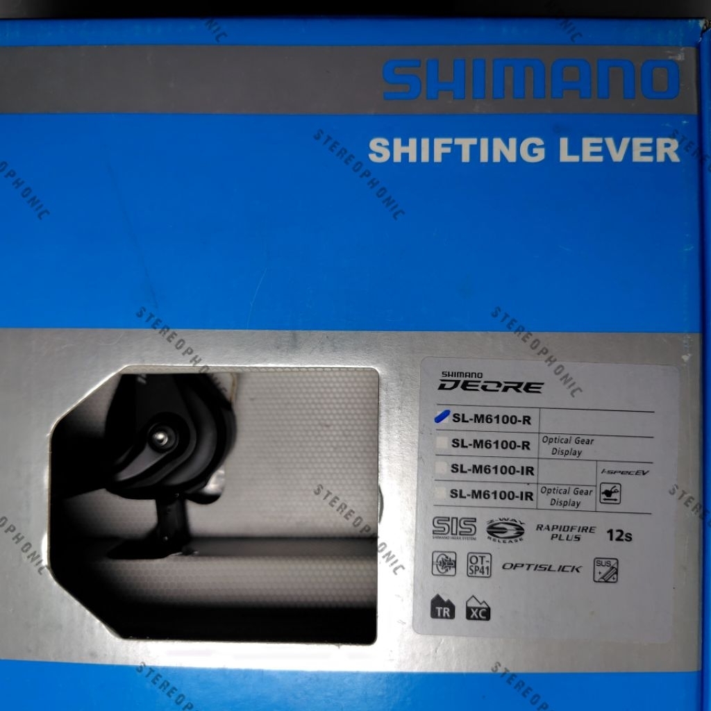 BNIB made in japan.. shifter DEORE M6100 12SPEED shifter SL-M6100 DEORE 12SPEED