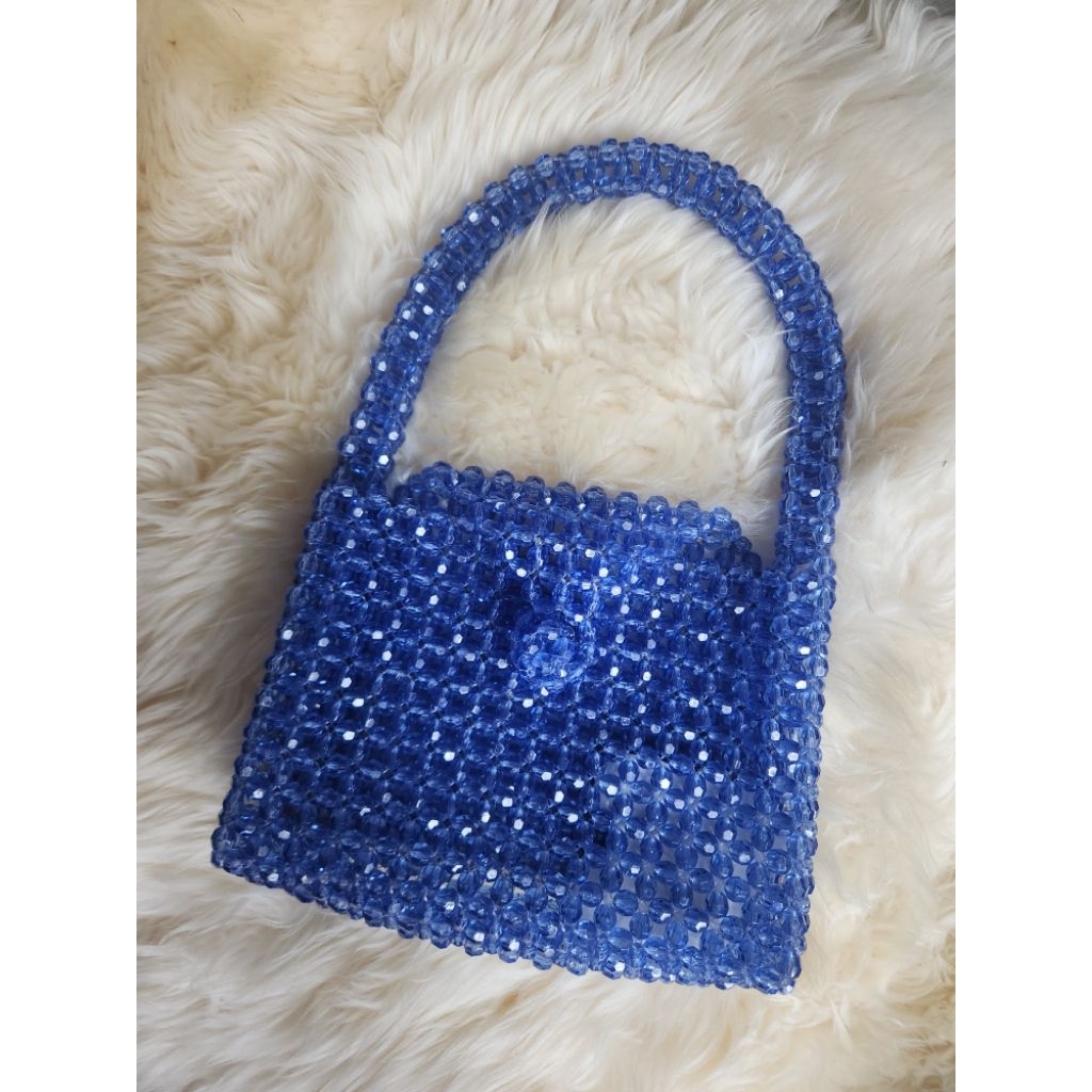 TAS HANDMADE MOTE BEADS HANDBAG