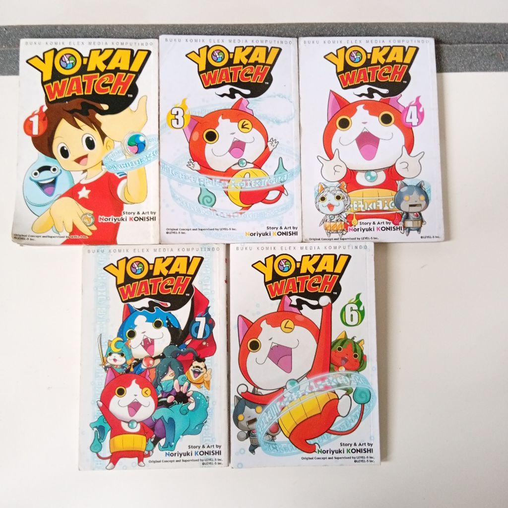 Komik yokai watch noriyuki Konishi