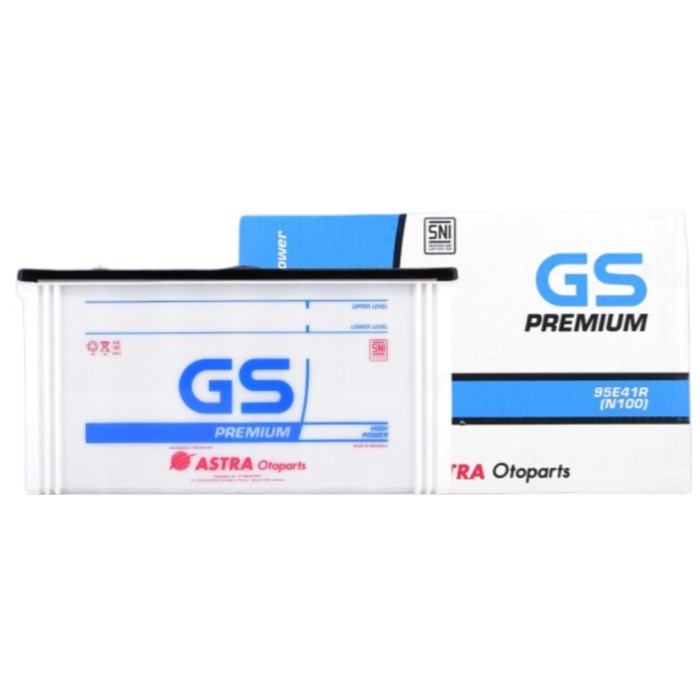 Aki Premium GS Astra N100 | Aki Basah Untuk Taft, Truk, Dyna, Hino, Genset, Alat Berat