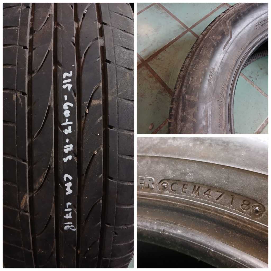 Ban 215/60-17 Seken Second Ex Copotan Bekas OUTLANDER, RUSH, TERIOS DLL