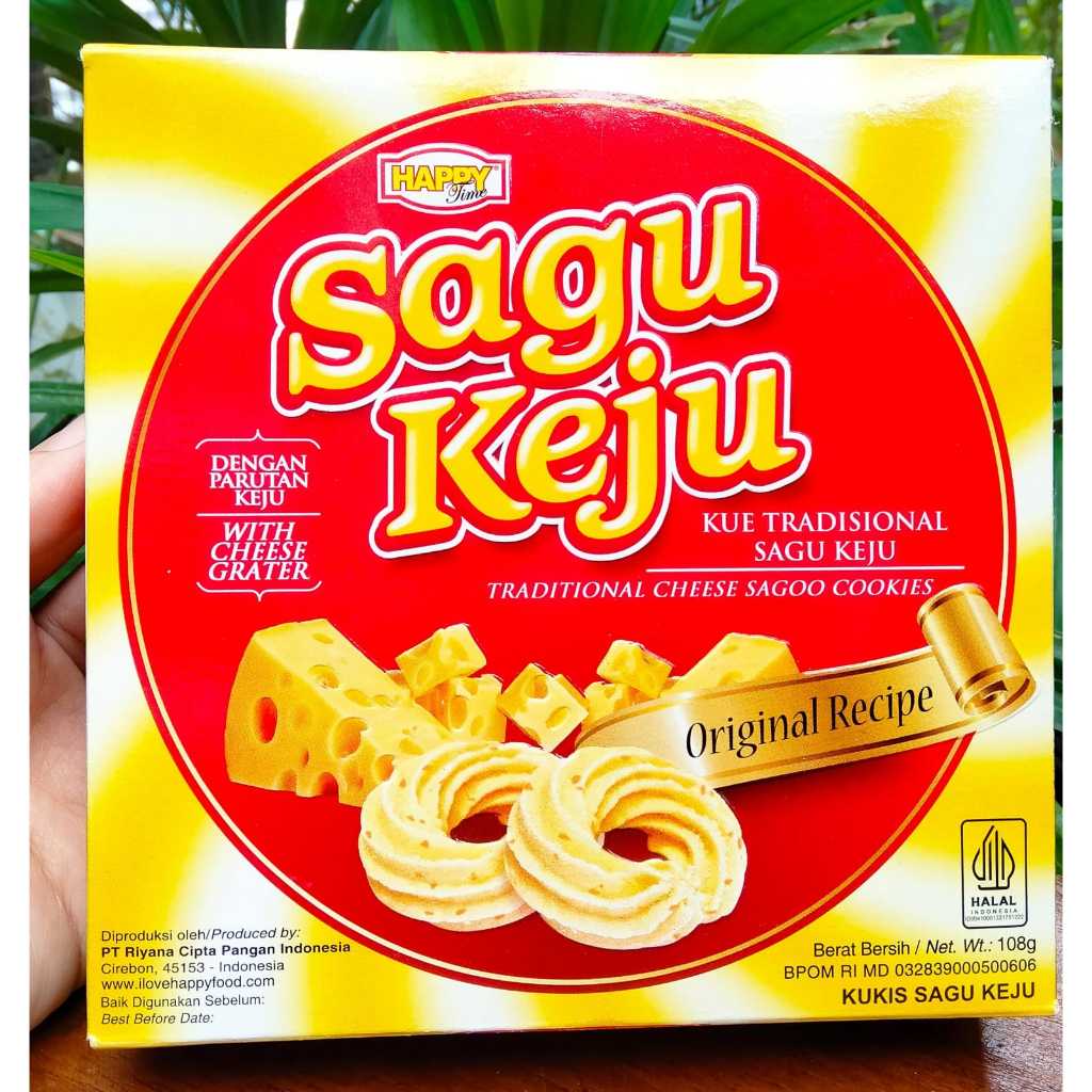 Happy Time Sagu Keju dan Cookies Time Choco Chips