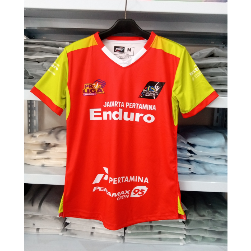 Kaos Voli Jakarta Pertamina Enduro Proliga Wanita 2026/Jersey Voli Jakarta Pertamina Enduro Proliga 