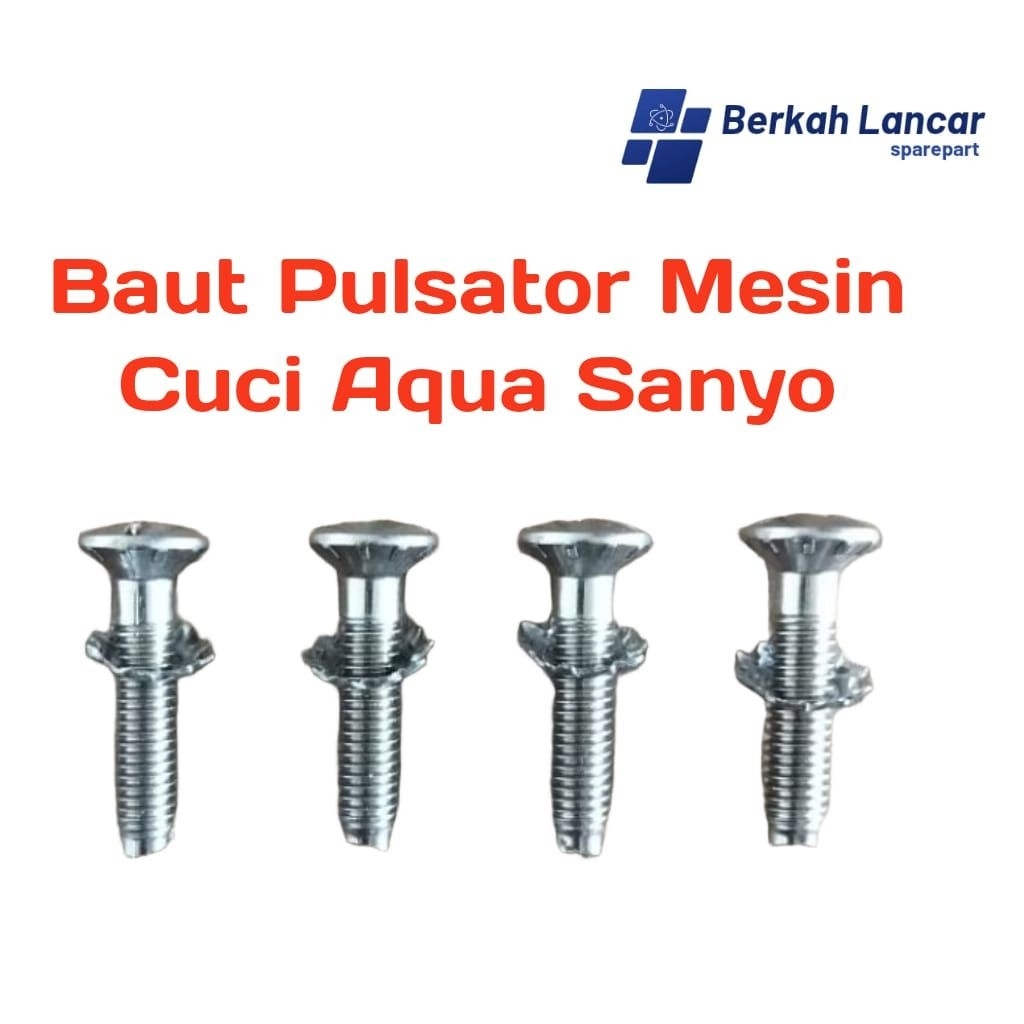 baut pulsator mesin cuci Aqua sanyo