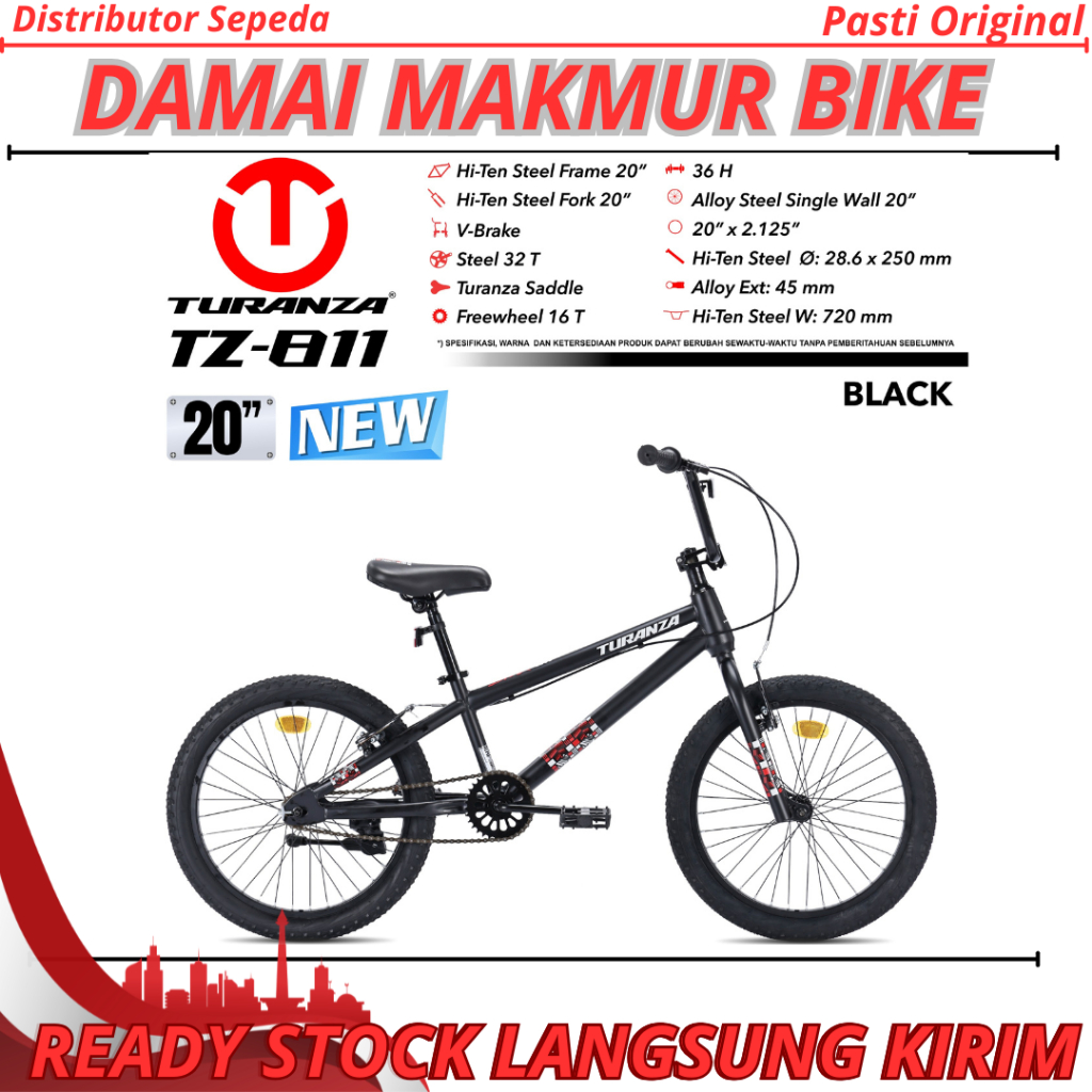 Sepeda Bmx 20 TURANZA TZ 811 NEW 2026