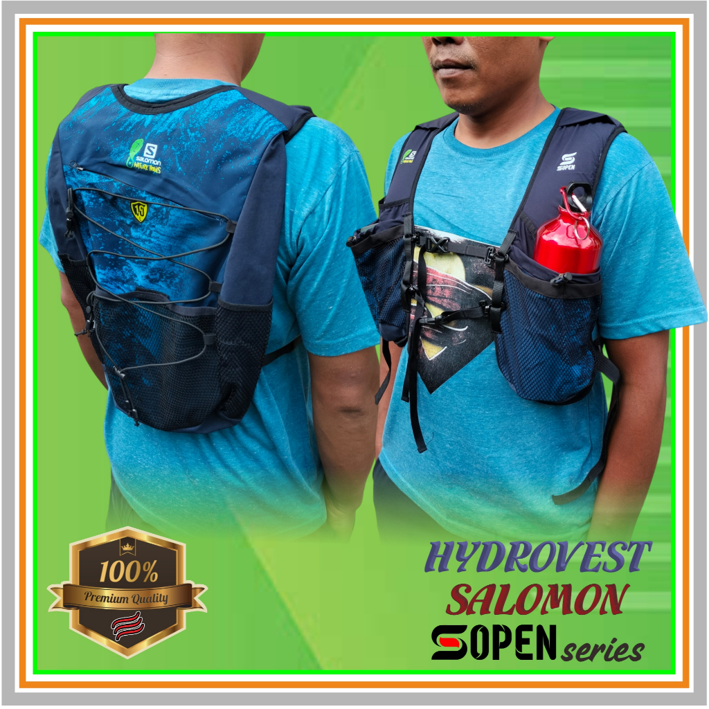 Hydrovest Salomon SOPEN series Adventure - Tas Water Bladder Salomon - Tas Gowes Hydropack Sopen ser
