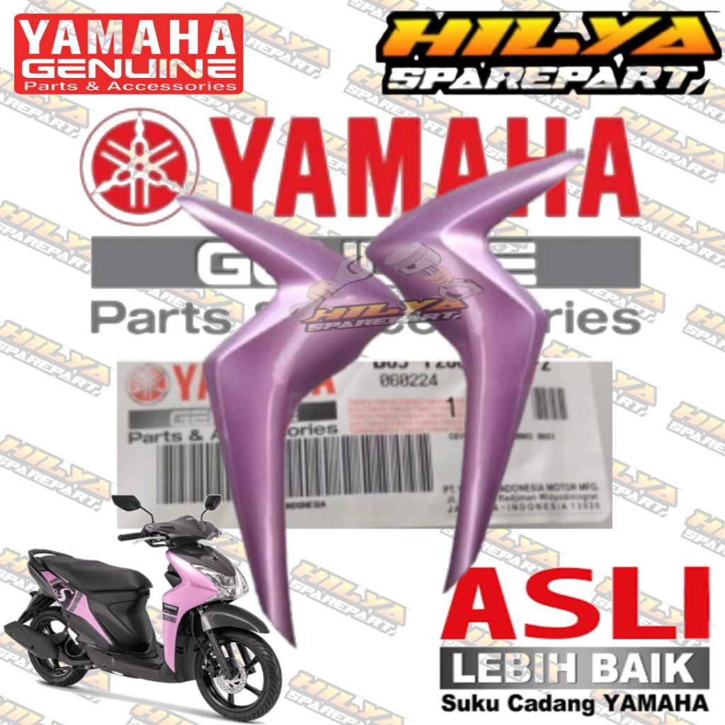 PANEL SAYAP BODY DEPAN MIO S 125 KANA KIRI PINK B3B-F835U-00-P7 B3B-F835V-00-P7 ORIGINAL YAMAHA