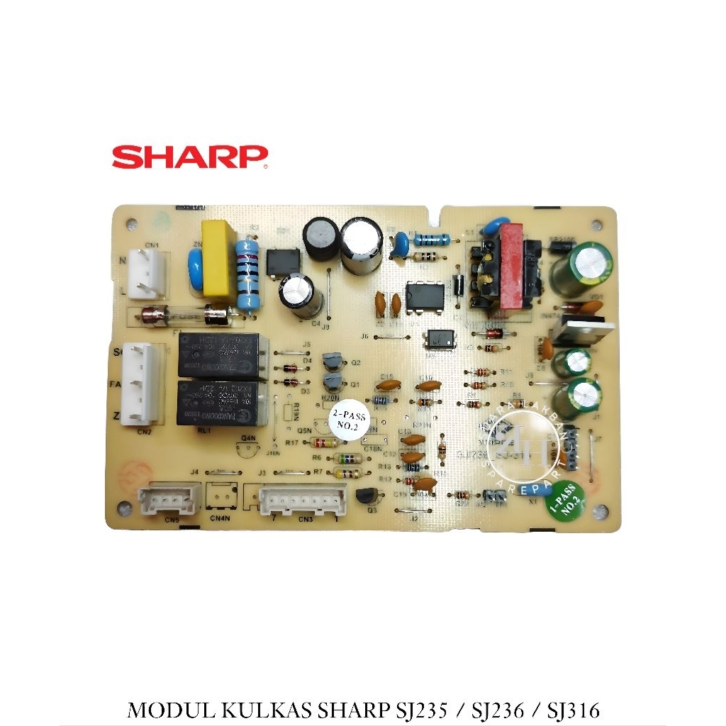 MODUL KULKAS SHARP TYPE SJ235 SJ236