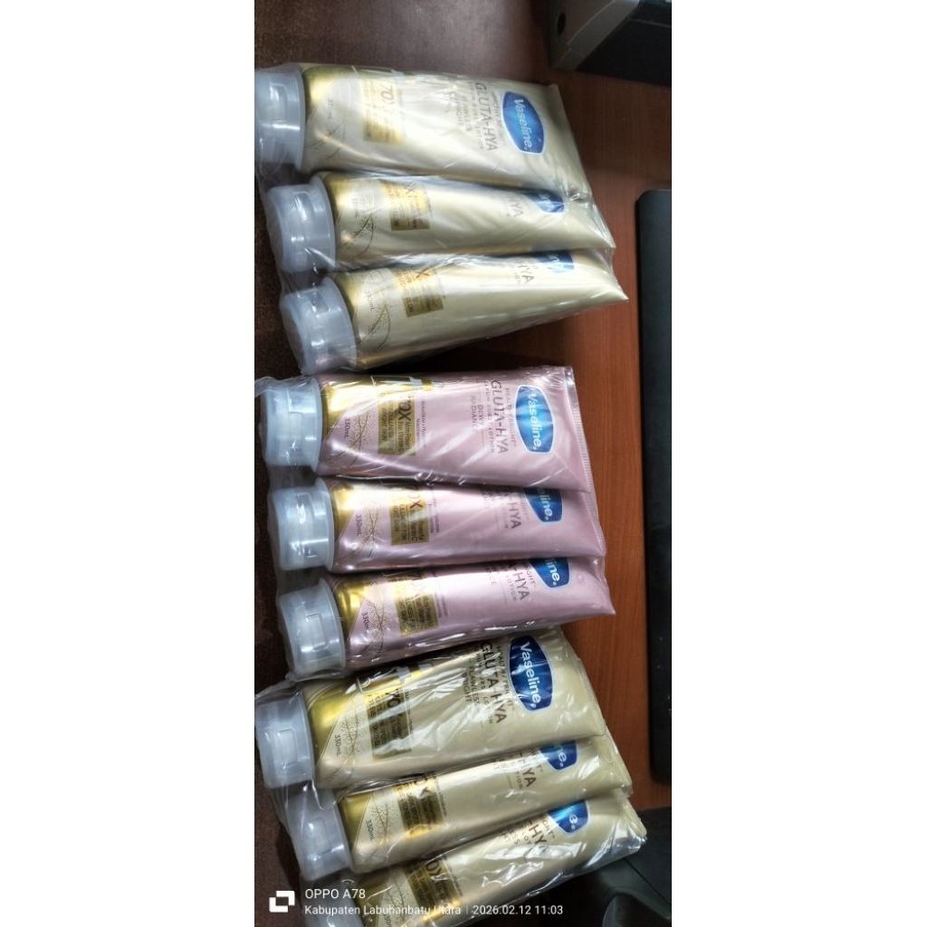 Vaseline gluta hya 330 ml