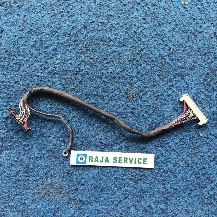 kabel tv polytron PLD 24V1853 lvds flaxible dari tcon ke mainboard