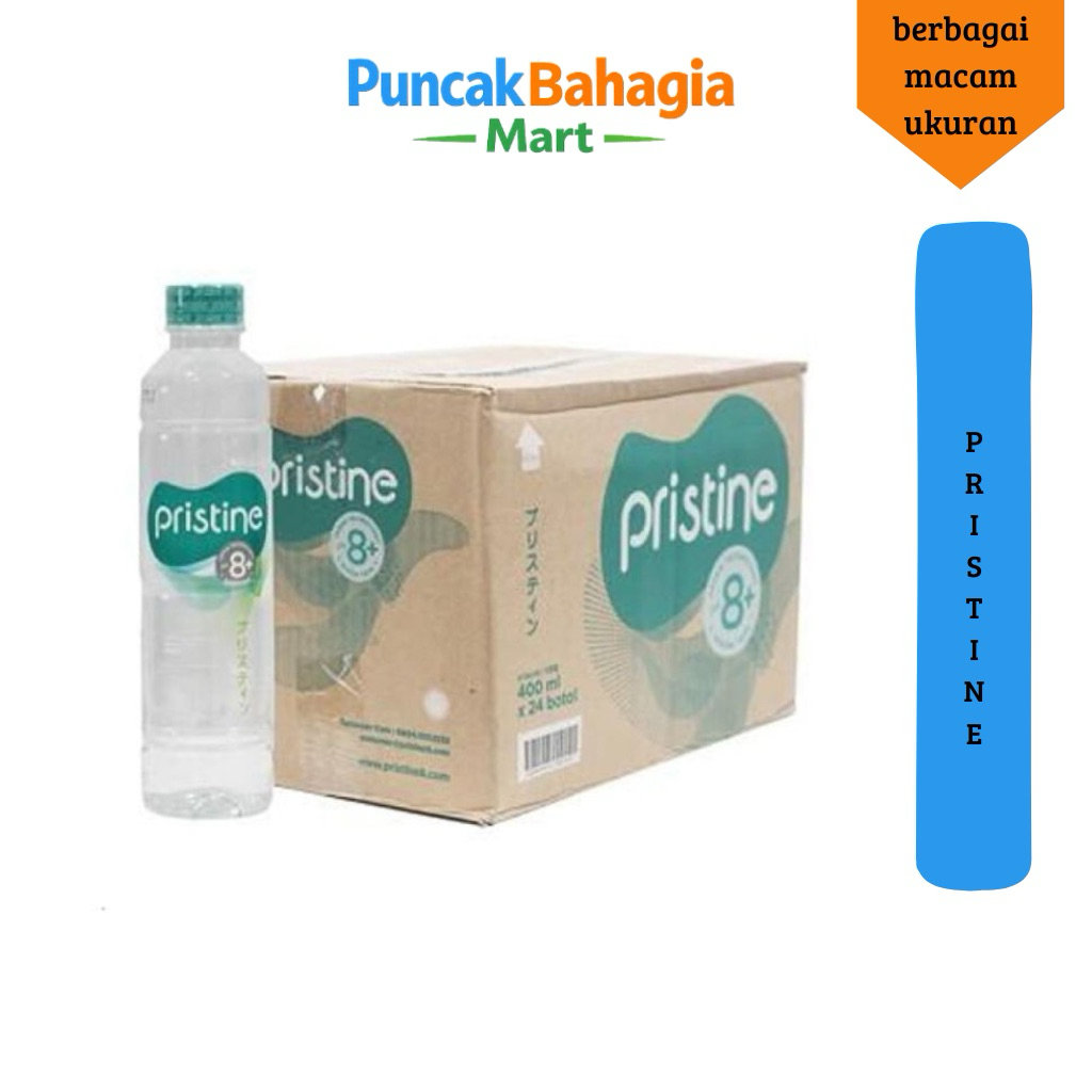 PRISTINE BOTOL 400 ML / PRISTINE BOTOL 600 ML / PRISTINE BOTOL 1500 ML ( 1 DUS )