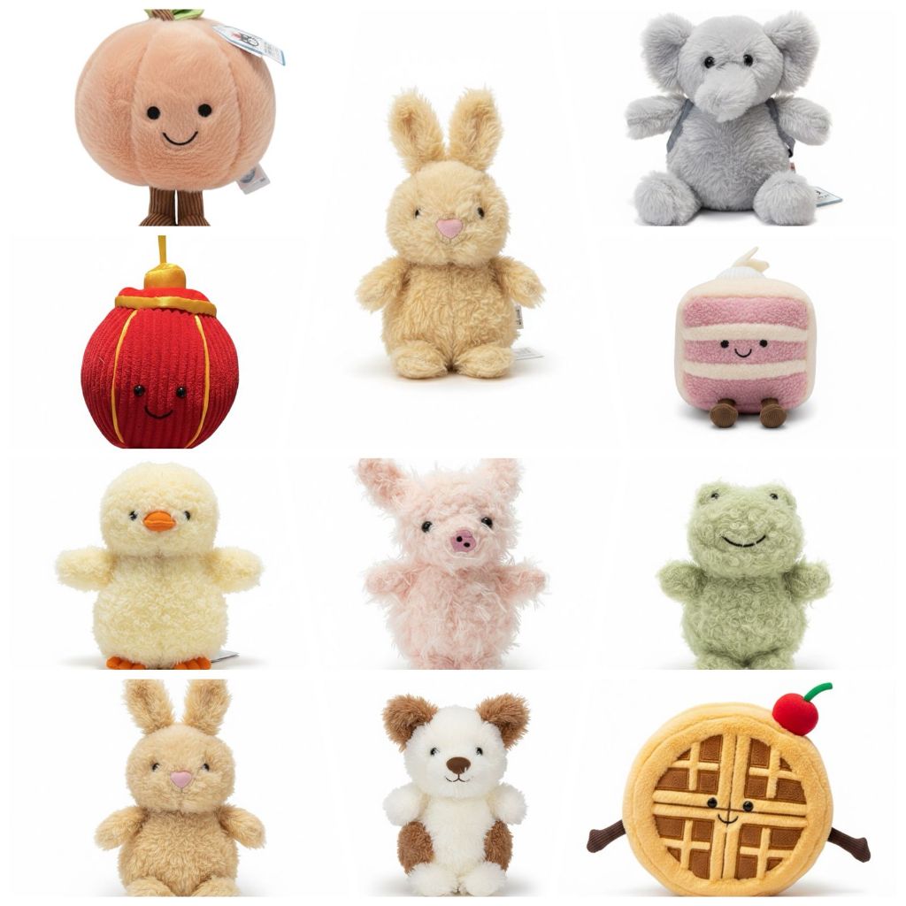 Jellycat Amuseables Fruit and Animals Edition | Jellycat Amusables Edisi Buah dan Hewan