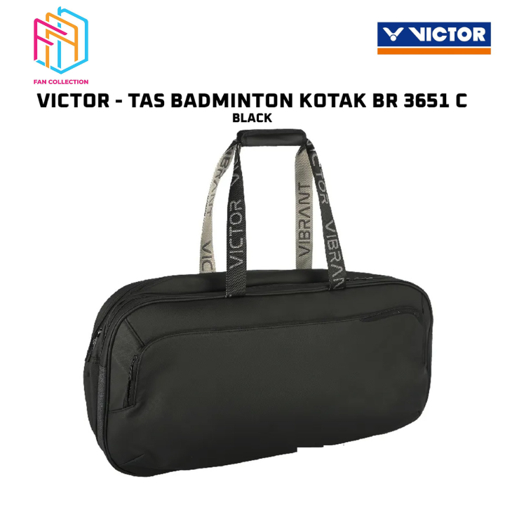 Tas Badminton VICTOR Tas Kotak BR 3651 C Black