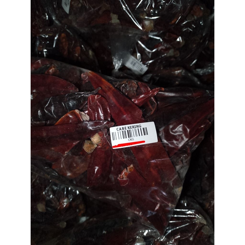 Cabe Kering - Cabe Merah Kering 250gr, Cabe Keriting Kering 1 kg, Cabe Caplak Super Pedas 1 Kg