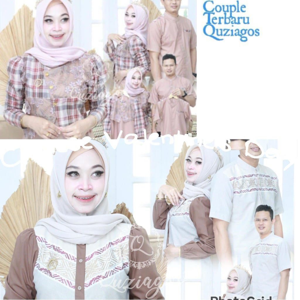 SET COUPLE SARIMBIT QUZIAGOS LEBARAN TERBARU