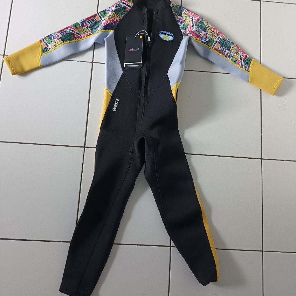 Baju Renang Diving Anak Neoprene 2.5MM UPF 50+ Dive & Sail