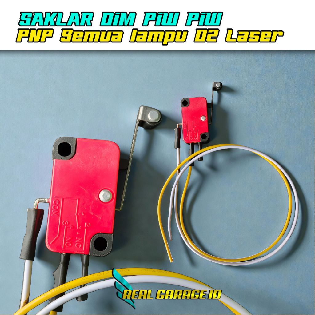 Saklar Tembak Piw Piw Saklar dim mini untuk lampu tembak D2 laser