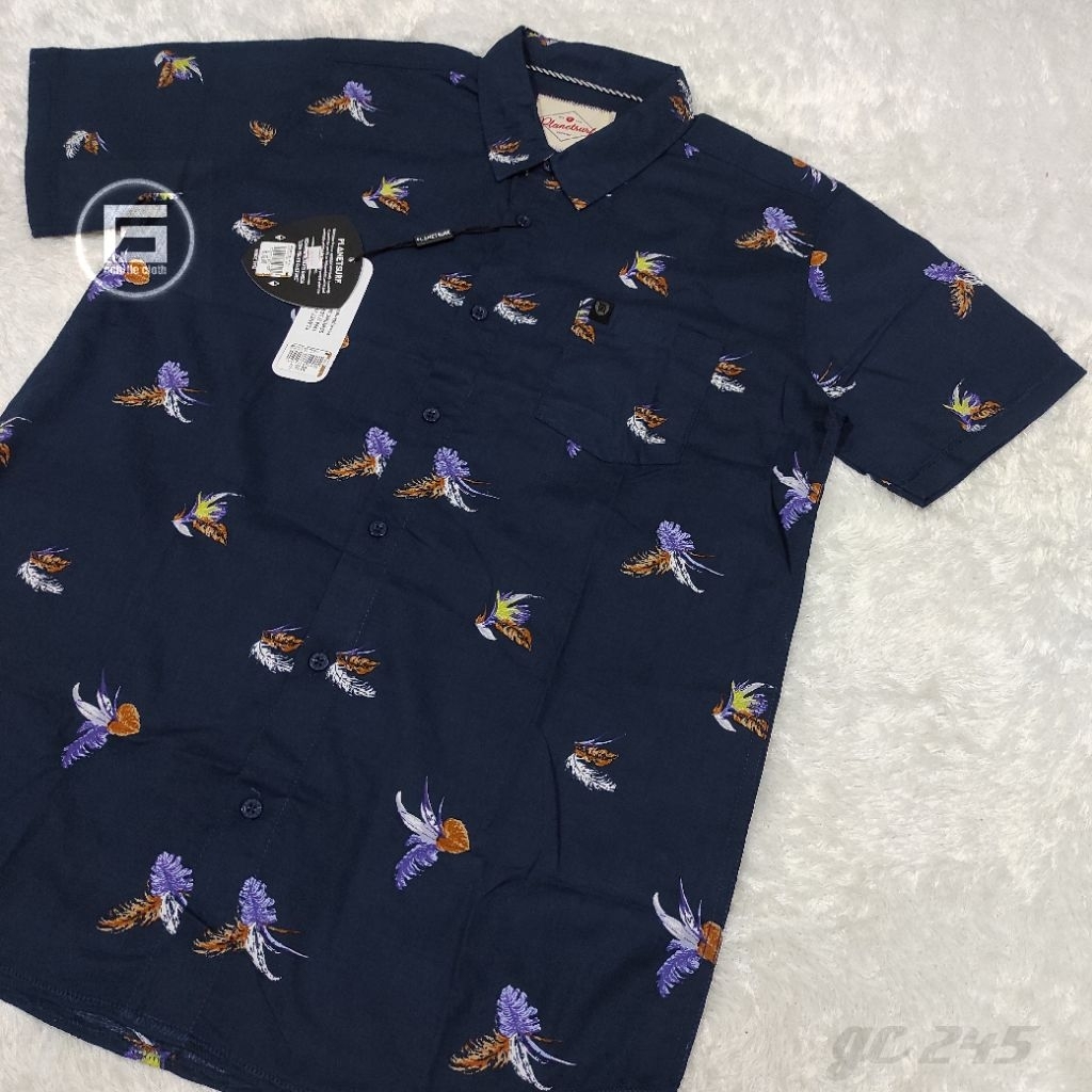 kemeja planet surf original, L