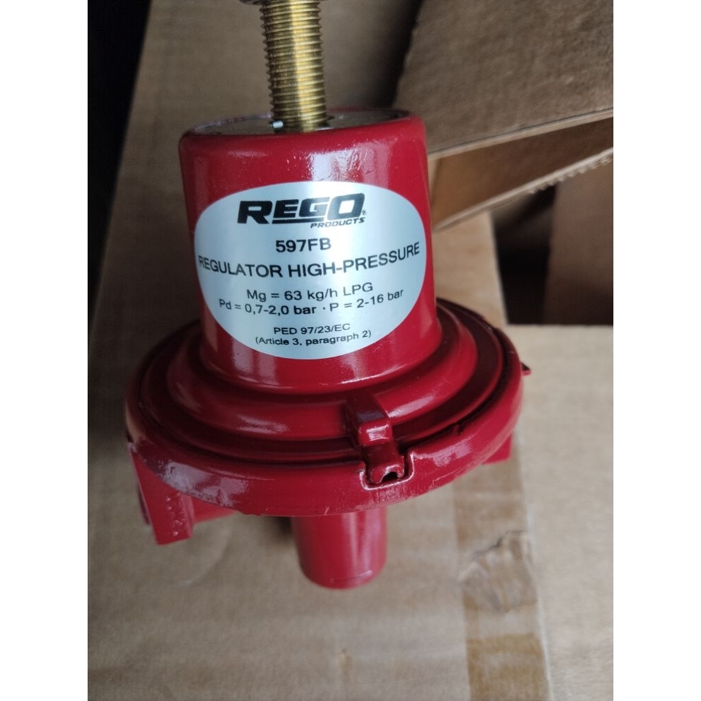 Regulator gas Rego 597 fb