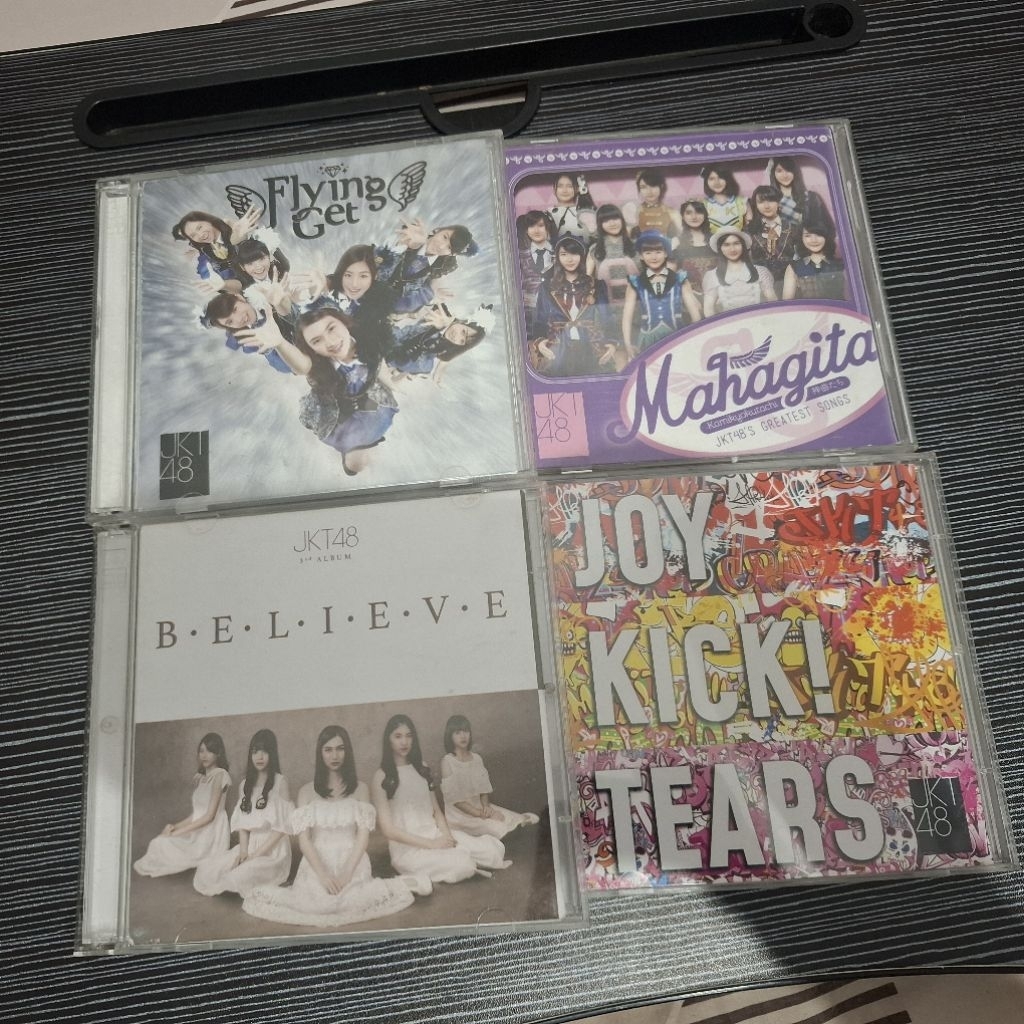 Package CD Music Flying Get Mahagita Believe Joy Kick Tears