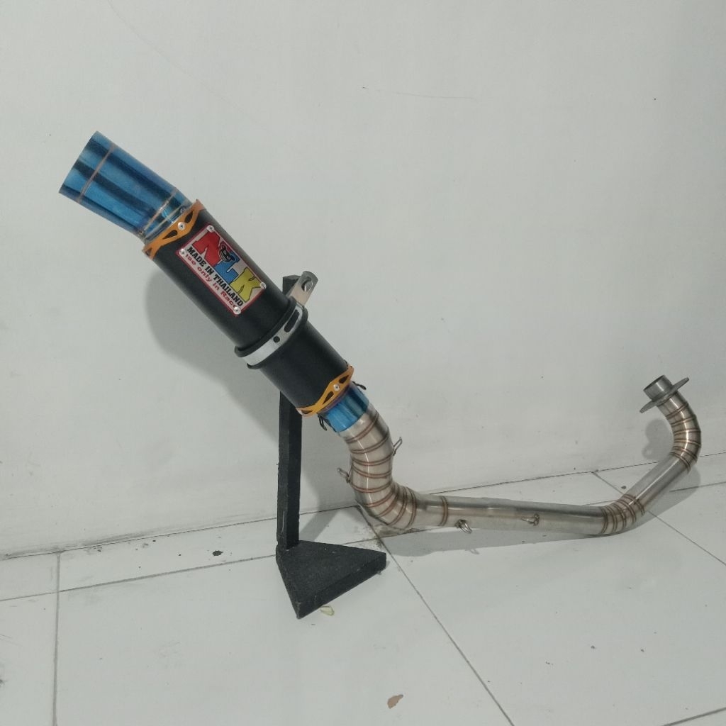 NLK Open Racing Exhaust system Motorcycle / Ekzos Y15 Y15Zr Exciter