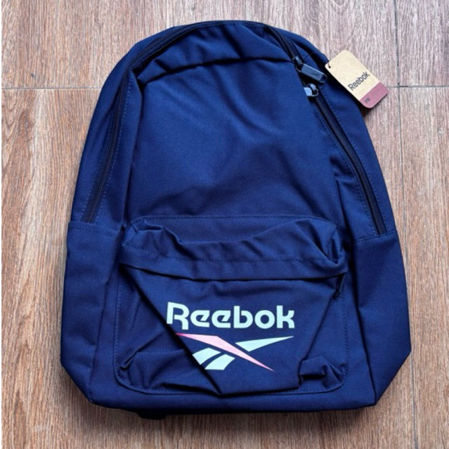 Tas Bagpack Reebok Vector Navy Original 1000% (RESMI STORE)