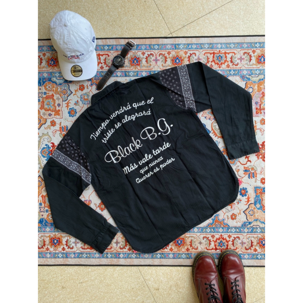 Kemeja Workshirt Groover Grand Bandana Second