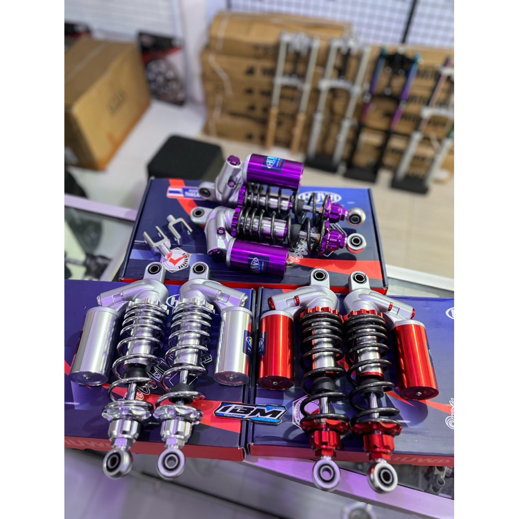SHOCK SOK SKOK HUWI AK 111 B1 280MM 320MM 340MM NON KLIK TABUNG ATAS,SHOCKBREAKER HUWI MODEL AK111 B