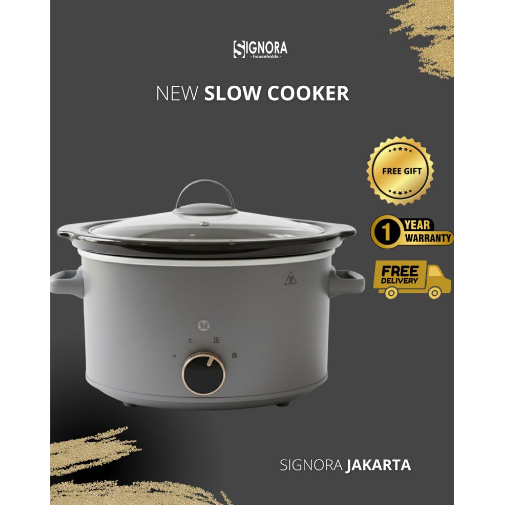 SIGNORA - New Slow Cooker Free Hadiah