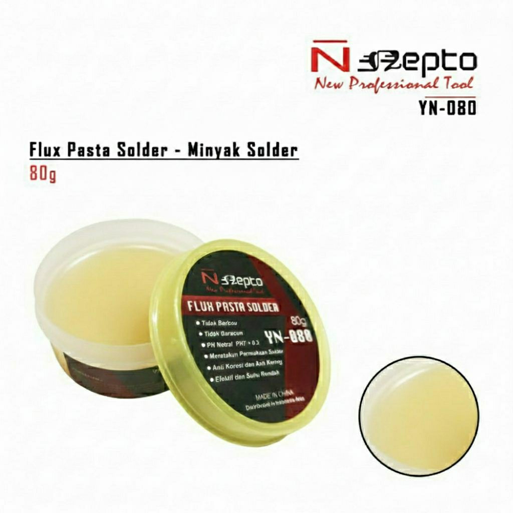 Nepto YN-080 Flux Pasta Solder - Minyak Solder - Pasta Delsoldering