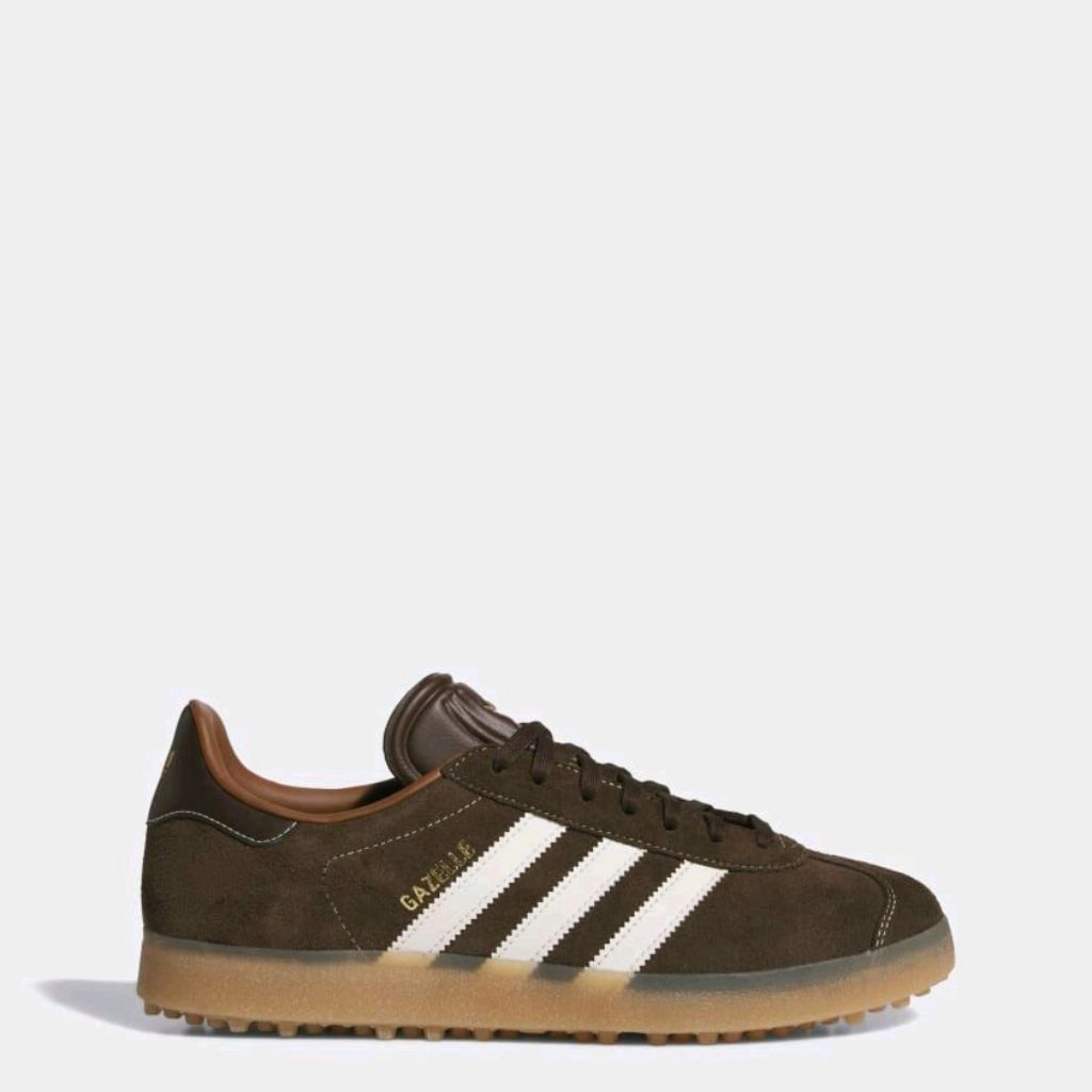 Sepatu Golf Adidas Gazelle Brown Original