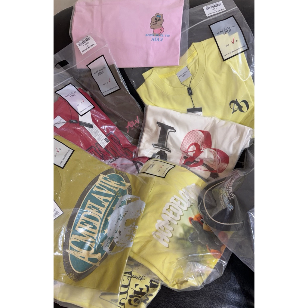 (ORI) acme de la vie adlv accesories shirt kaos hat