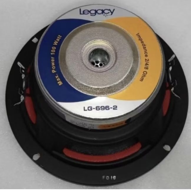 Speaker subwoofer 6inch legacy 6" 696-2 speaker Legacy
