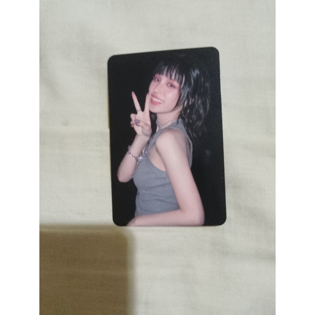 photocard Itzy Yeji