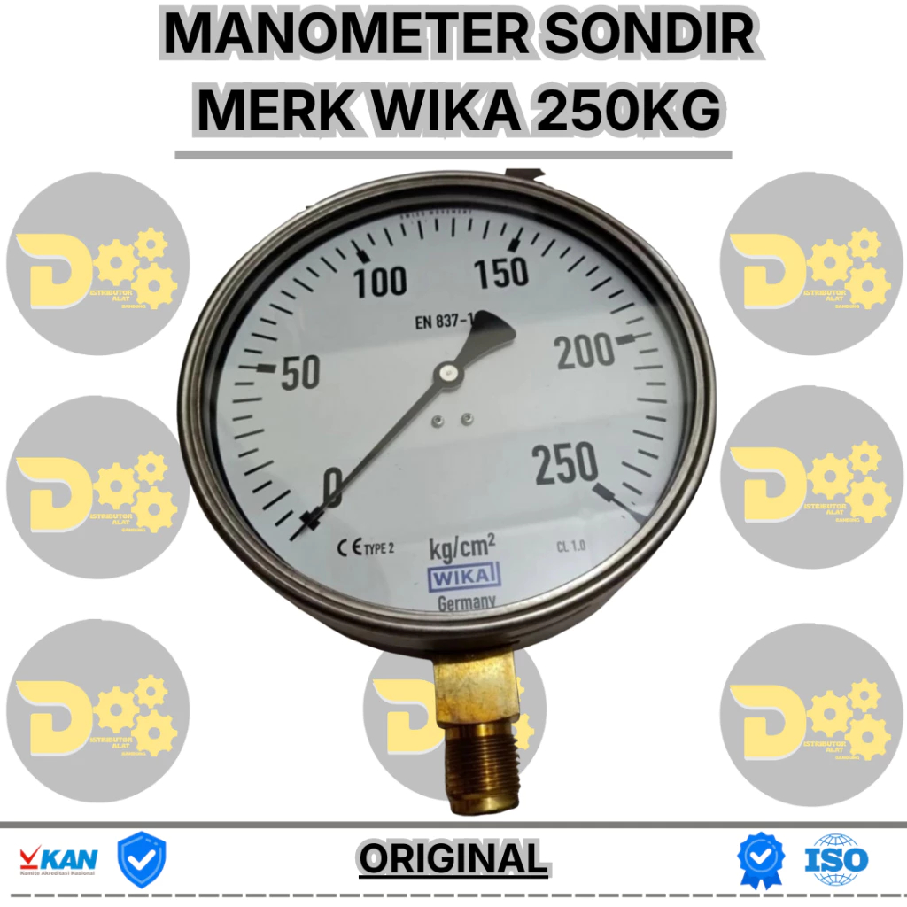 Manometer Sondir - Manometer sondir 2,5 Ton - Manometer sondir 5 Ton - Manometer sondir 10 Ton - Man