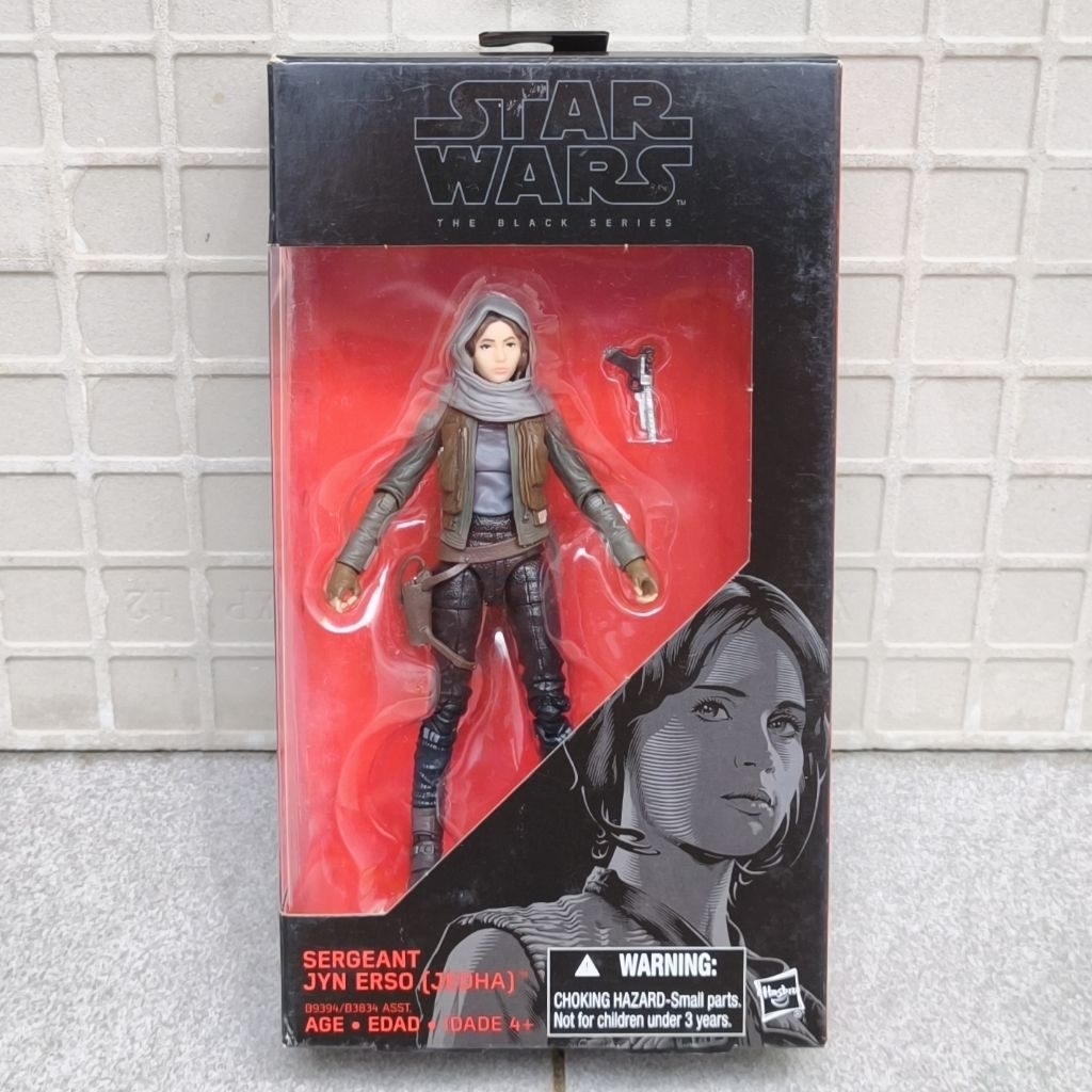HASBRO STAR WARS BLACK SERIES SERGEANT JYN ERSO JEDHA ROGUE ONE