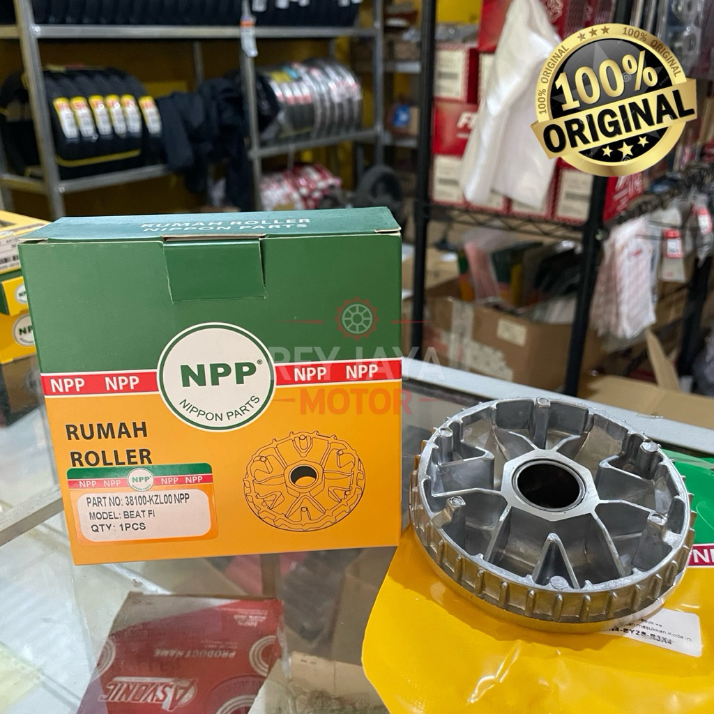 Rumah Roller NPP Honda Beat FI Scoopy FI Vario 110 FI Spacy FI - Kode Part 38100-KZL00 Pulley Depan 