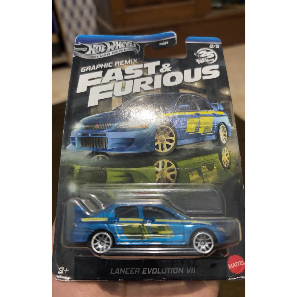 Hotwheels LANCER EVOLUTION VII Fast and Furious