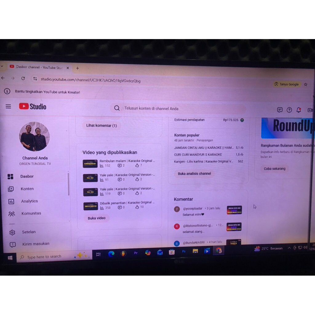 Chanel youtube monet