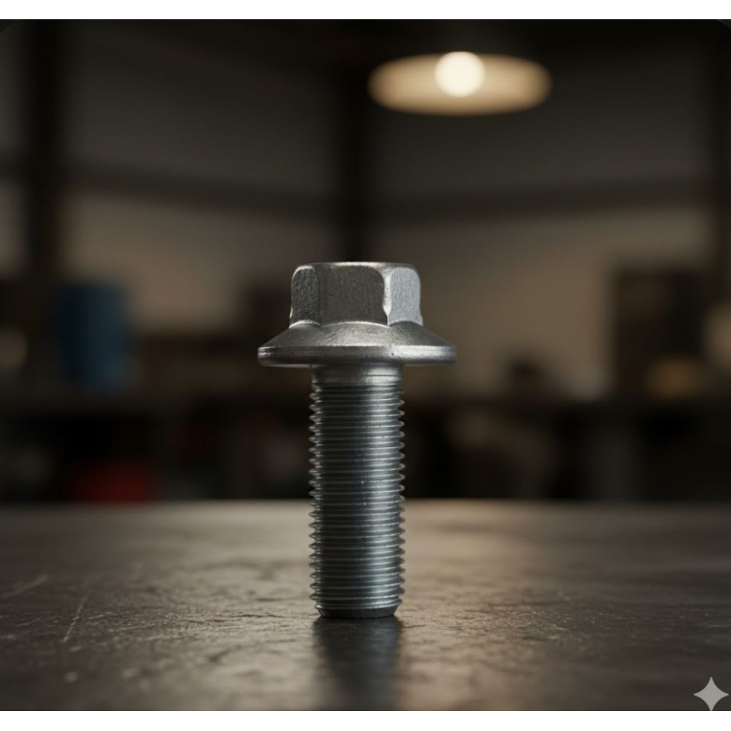 Baut Flange M12X35 pitch 1.25